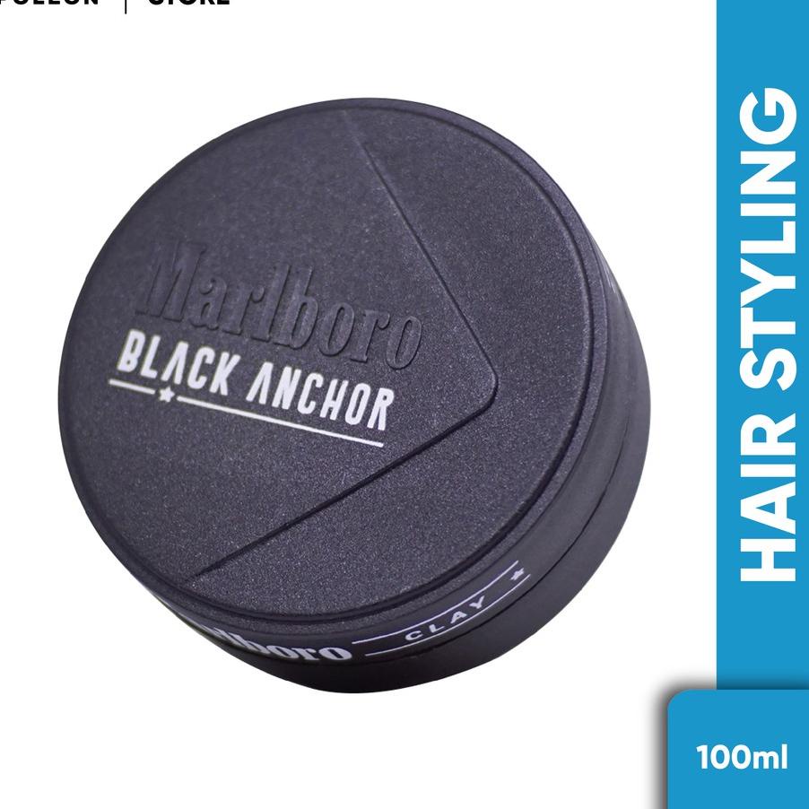 ✿ Pomade Marlboro Black Anchor Clay - 100 gram ★