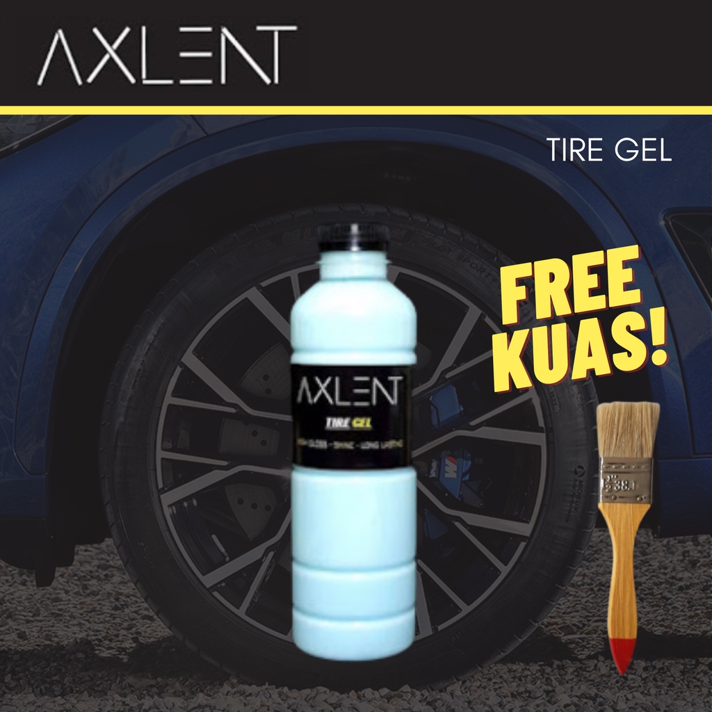 Semir Ban AXLENT TIRE GEL Berkualitas Isi 330 ml