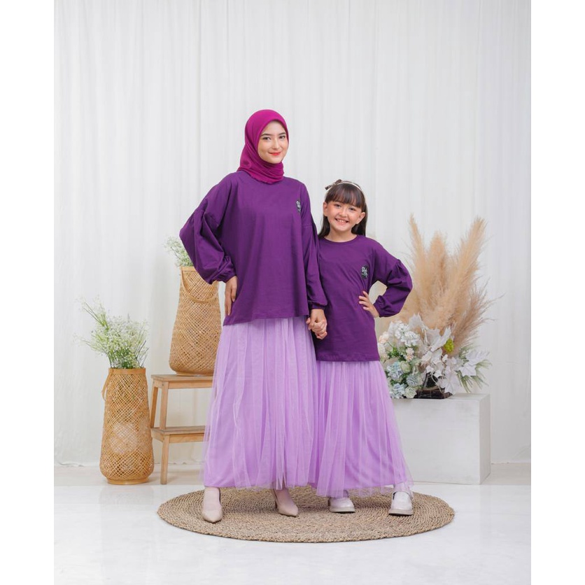 Setelan Rok Couple Wilona Tutu by Style Me