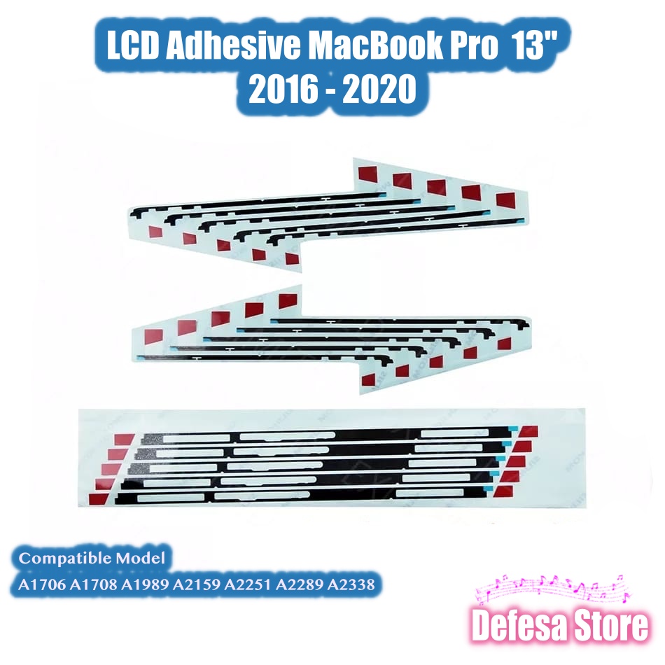 Lem Adhesive LCD MacBook Pro 13&quot; A1706 A1708 A1989 A2159 A2251 A2338