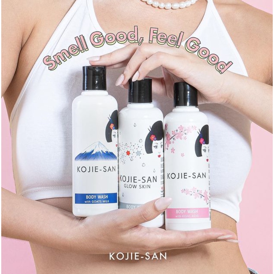 Kojie San Body Wash 250ml BPOM - Sabun Mandi Cair Kojie-San