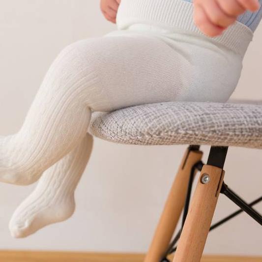 ◙ Celana Legging Polos Tertutup Legging Newborn Perempuan Laki Laki Legging Bayi Tutup Kaki Tebal ➴