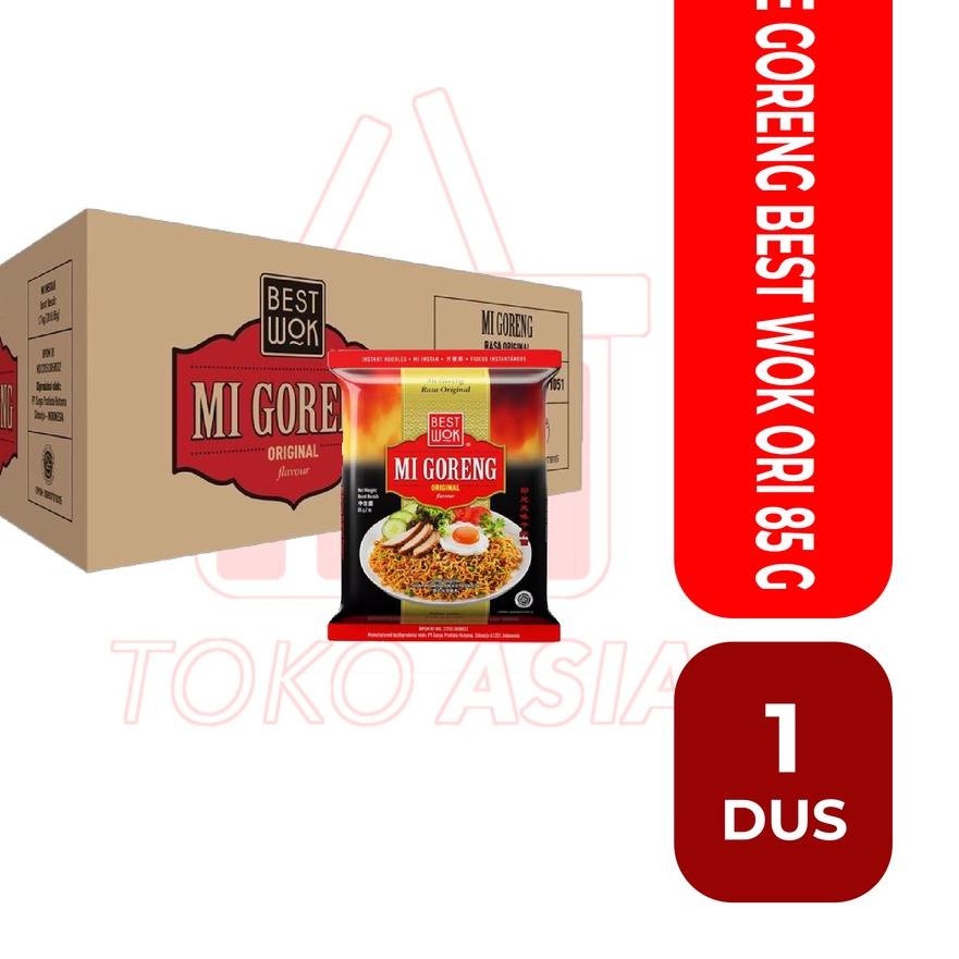 

☛ MIE GORENG BEST WOK ORIGINAL 85G 1 DUS ➺