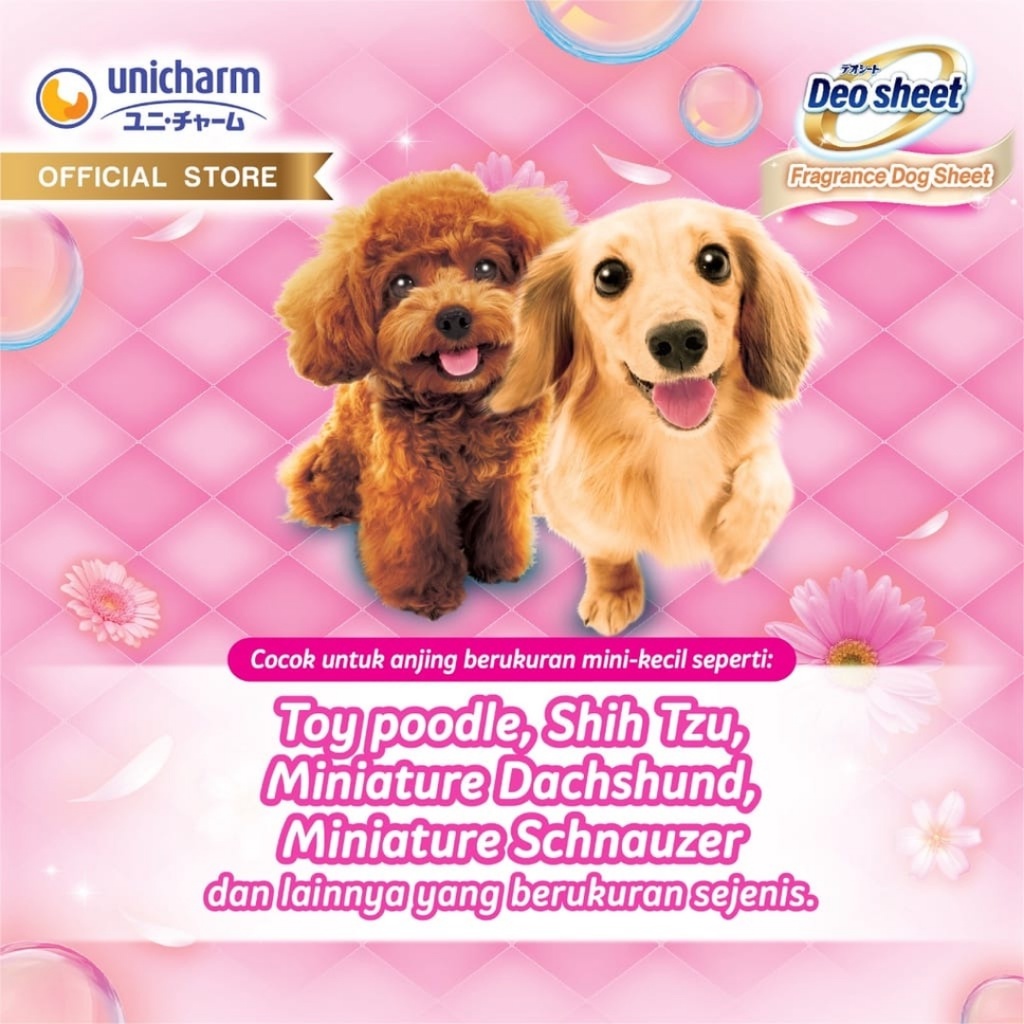 Unicharm Deo Sheet Floral Aroma Wide Size 60 x 44 Isi 42 Pcs