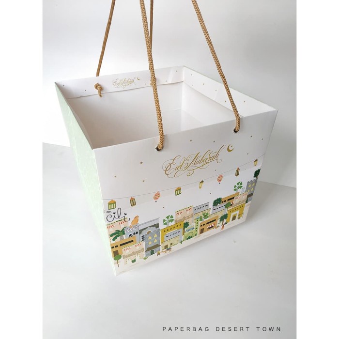 

(Paperbag Desert Town) Paperbag Lebaran Idul Fitri Hari Raya 24X24X21 043