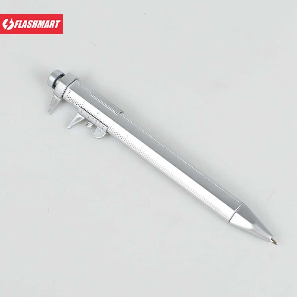 Flashmart Pena Pulpen Ballpoint Pen Caliber Measuring Tool Scale Ruler - B100