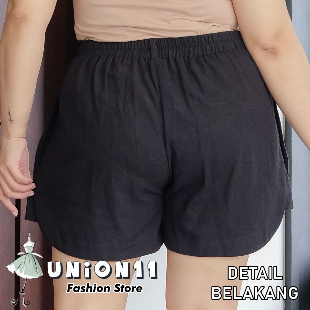 UNION11 - JUMBO HOT PANTS WANITA / CELANA JUMBO WANITA / CELANA PENDEK WANITA MUAT BB 85 KG