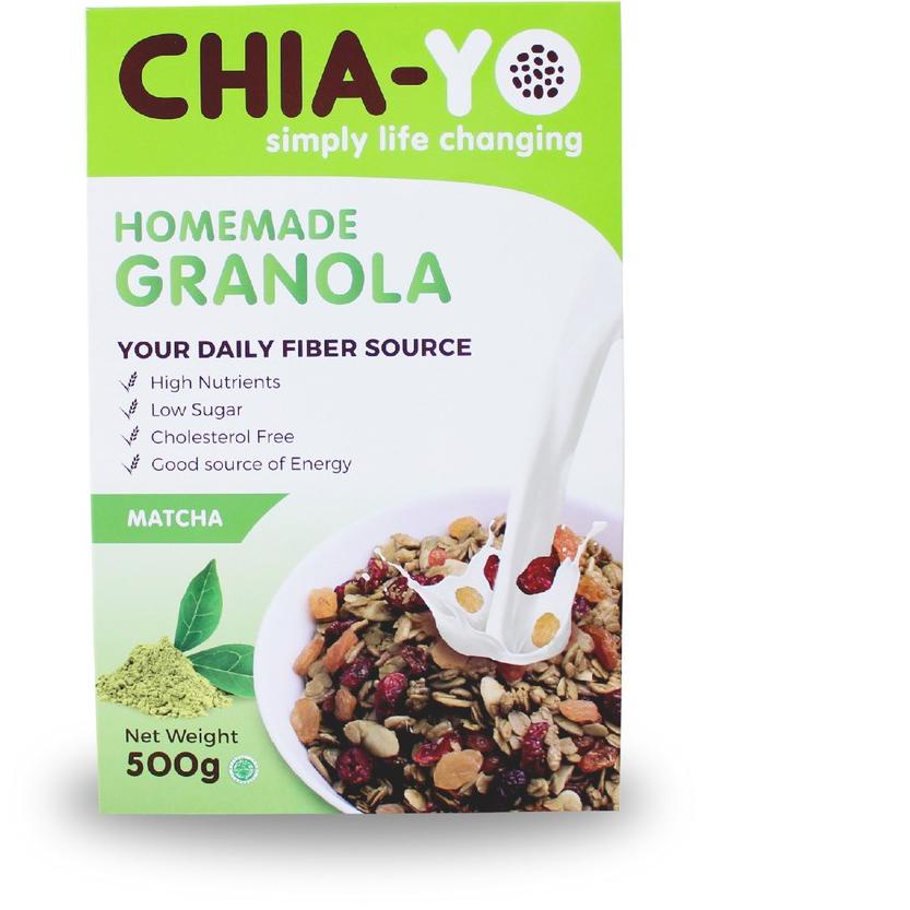 

♦ Chiayo Granola Matcha 500gr ♢