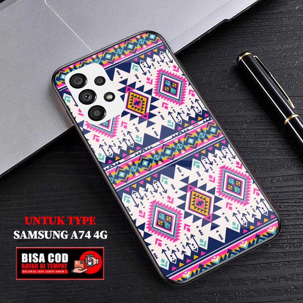 Case Samsung A74 4G - AGM CASE - Fashion Case hp Samsung A74 4G - Casing hp Samsung A74 4G - Silikon