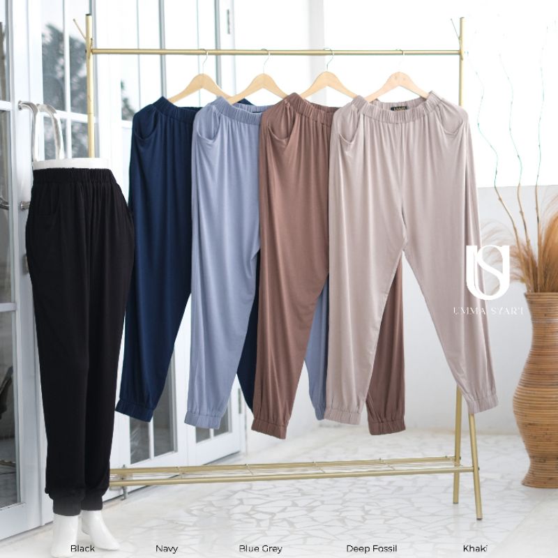 jogger pants umma syari/ celana jogger umma