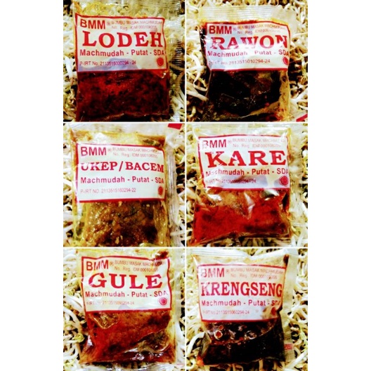 

BMM Bumbu Masak Mahmudah minim pembelian 10 pcs