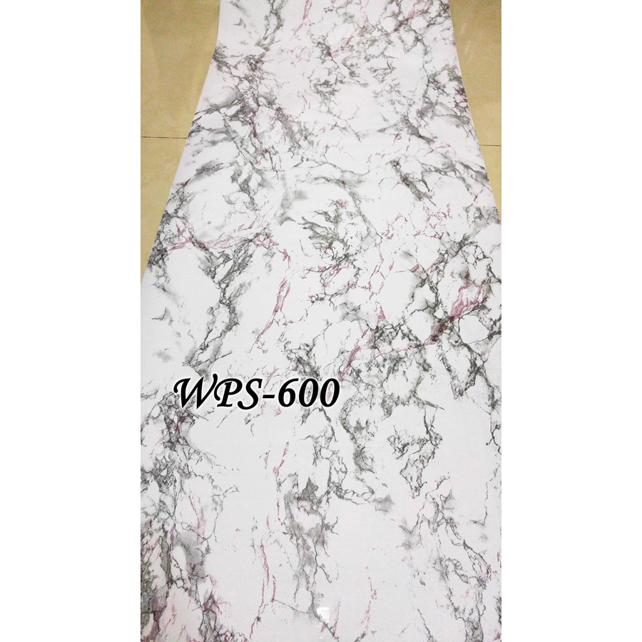 Wallpaper Dinding Wallpaper Stiker Motif Marmer Keramik 143