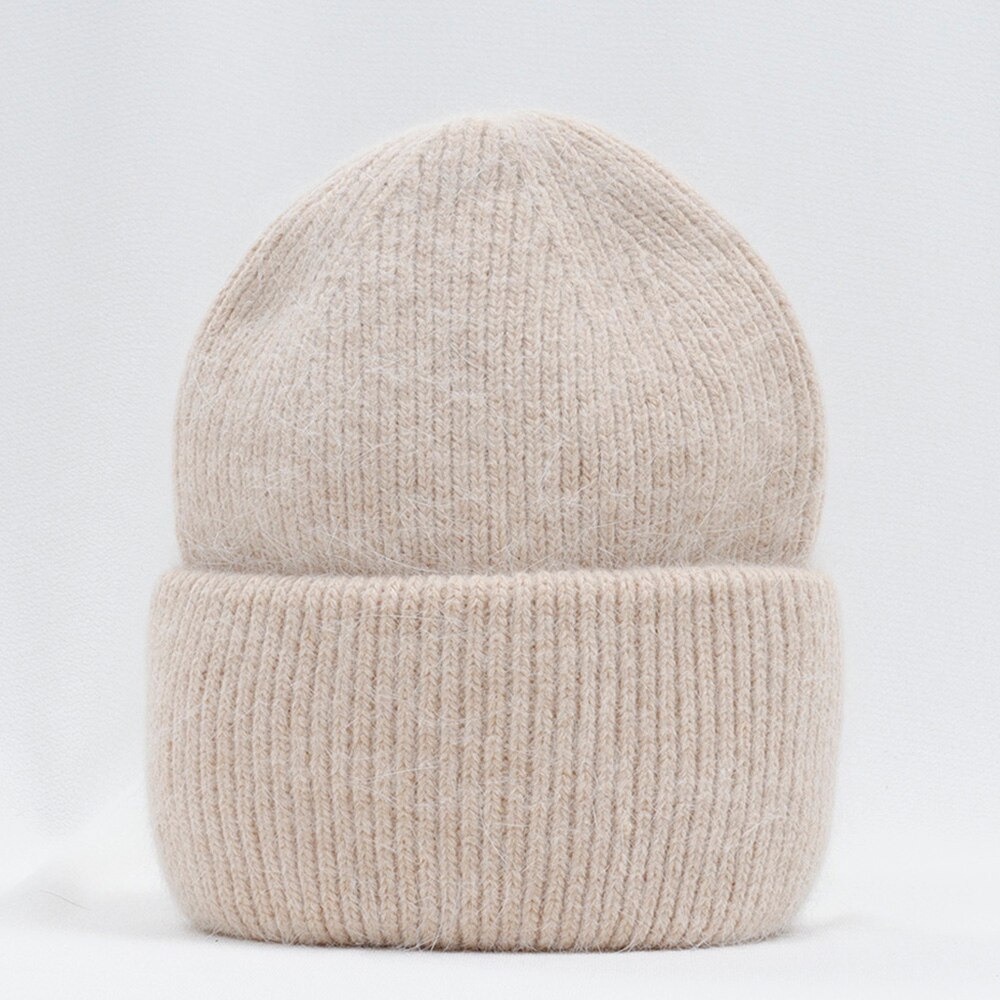 Kupluk Wool Winter Beanie Hat - XIA97 - Beige