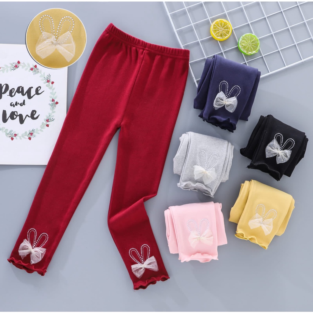 3 Pcs Legging Anak Import 3 Pcs Terbaru Legging Anak Perempuan 6bln-9thn Leging anak Perempuan