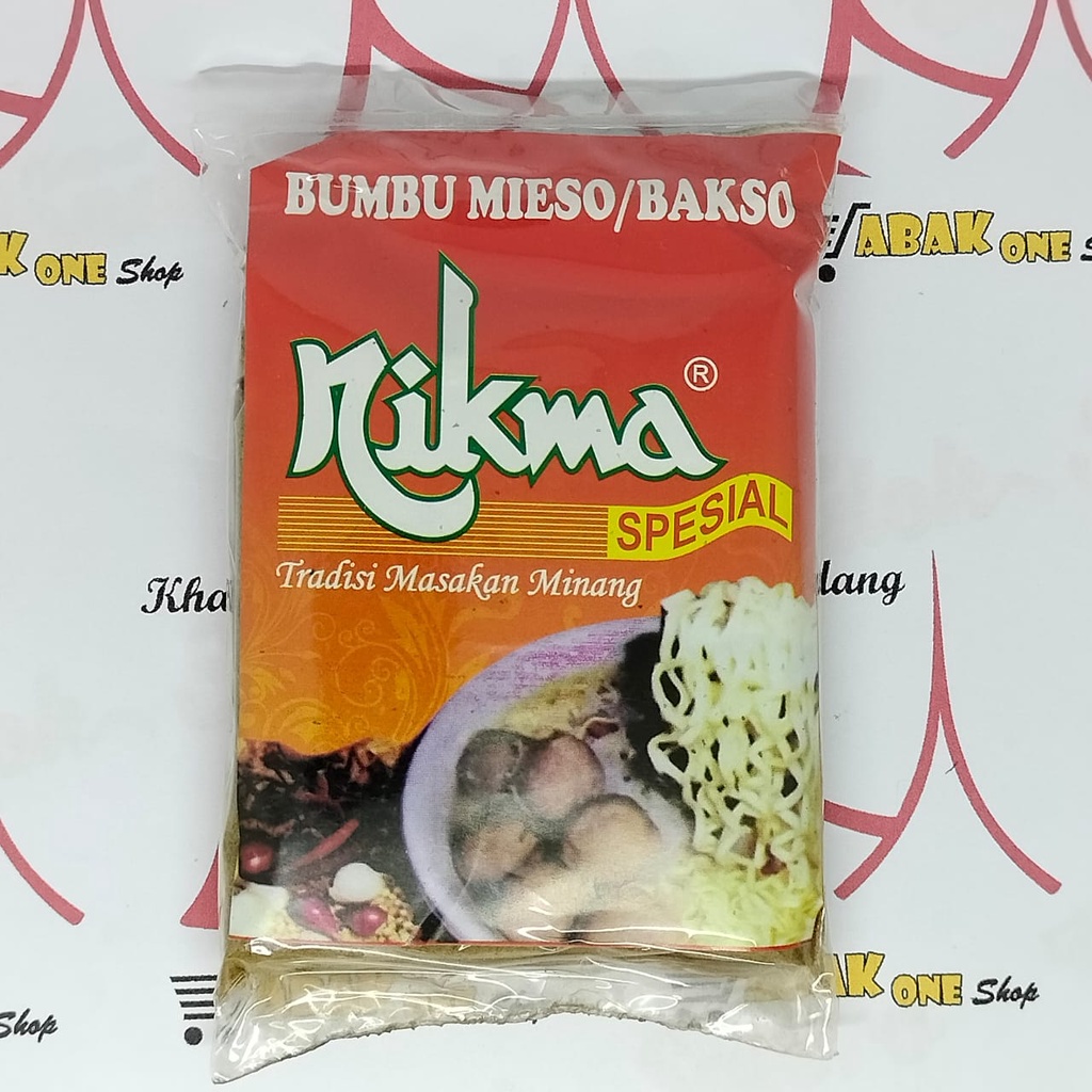 

Bumbu Mieso/Bakso Nikma