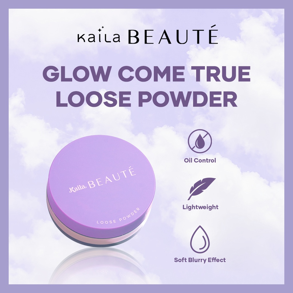 KAILA BEAUTE GLOW COME TRUE LOOSE POWDER 15GR -NJ