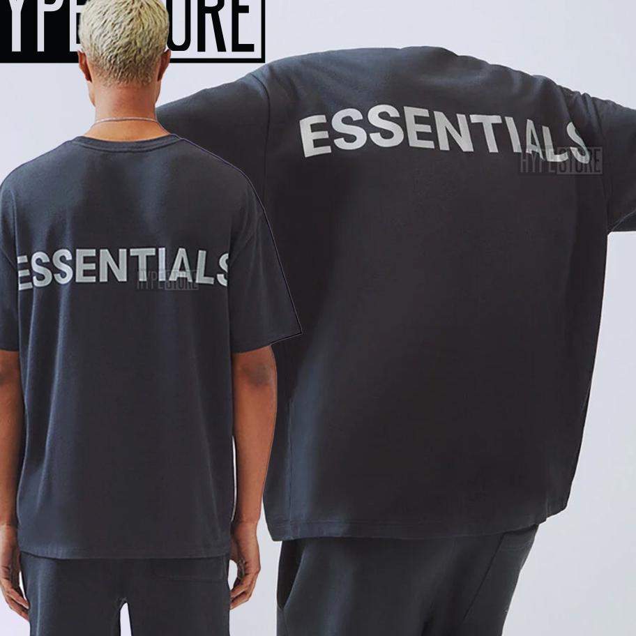 ➭ Kaos Pria Oversized Reflective - ESSENTIALS FOG OV2025 ☋