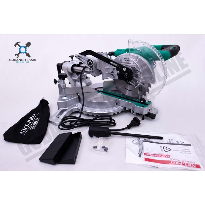 Mesin Potong Aluminium Sliding Listrik 7&quot; MS7190 NRT PRO / Electric Miter Saw Pemotong Aluminium 7 Inch MS 7190 NRT PRO