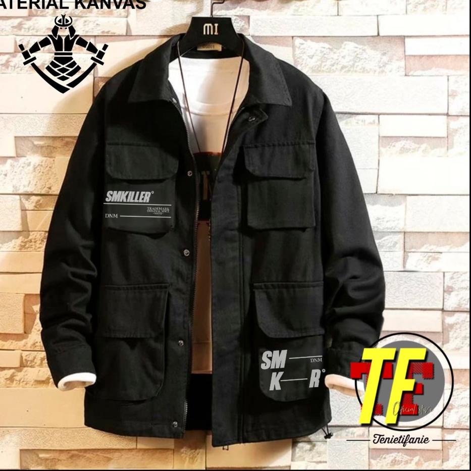 ♤ TF Store Original Sm killer Jaket Semi Parka Kanvas Big Size XXL ☆