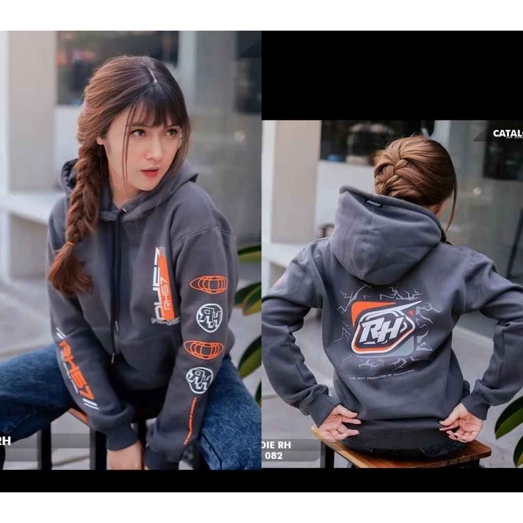 Brq.store - Hoodie Racing Hell Terbaru Pria/Wanita Keren Gaya Kekinian Terbaru