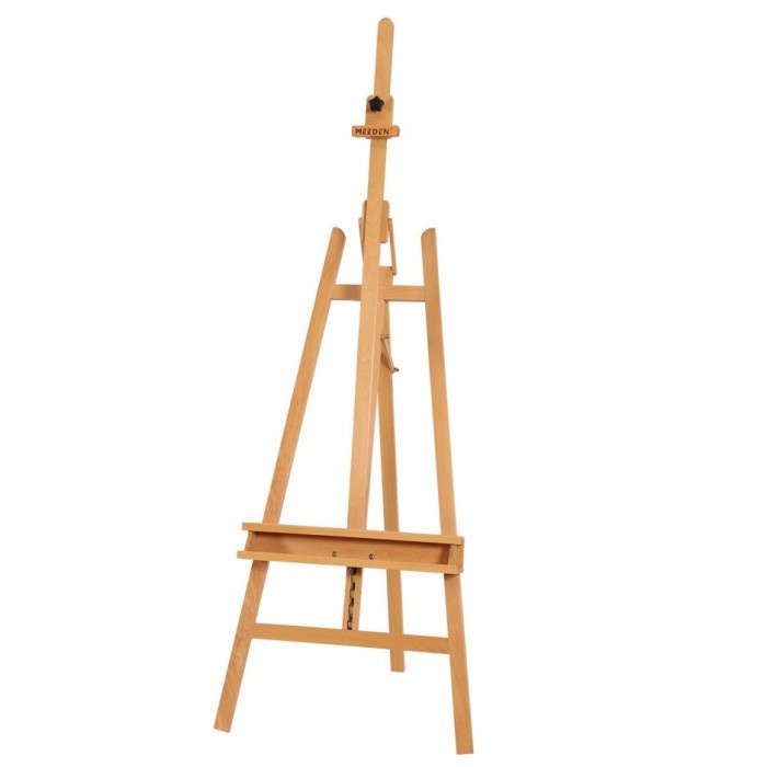 

Terlaris Meeden Floor Easel A-Frame Adujstable Lyre Style Painter Stand Lukis