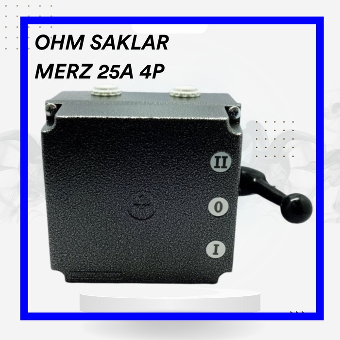 %$%$%$%$] Change Over Switch Ohm Saklar Merz 25A 4P