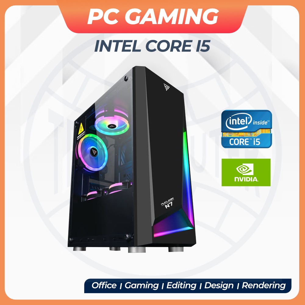 PC Rakitan Gaming i5 3470 VGA GT 1030 Ram 8GB SSD 128GB