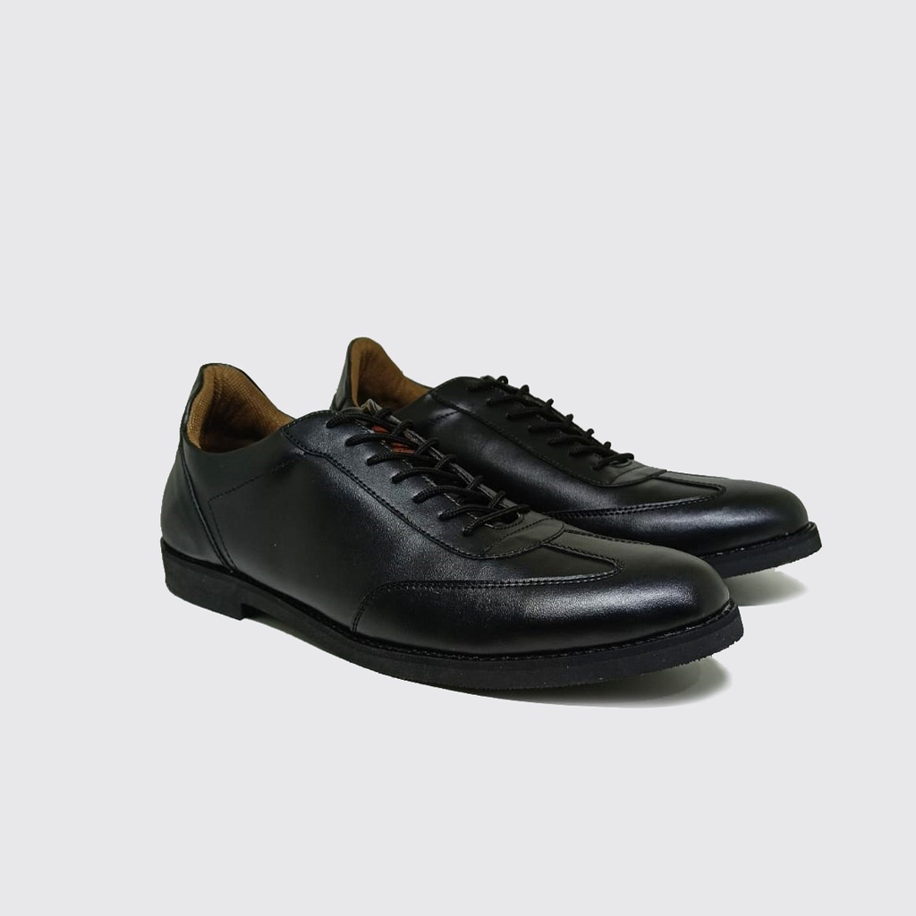 HILTON BLACK |brk x 12| Sepatu Pantofel Pria Big Size 44 45 46 47 48 Kulit Formal Ukuran Besar Jumbo