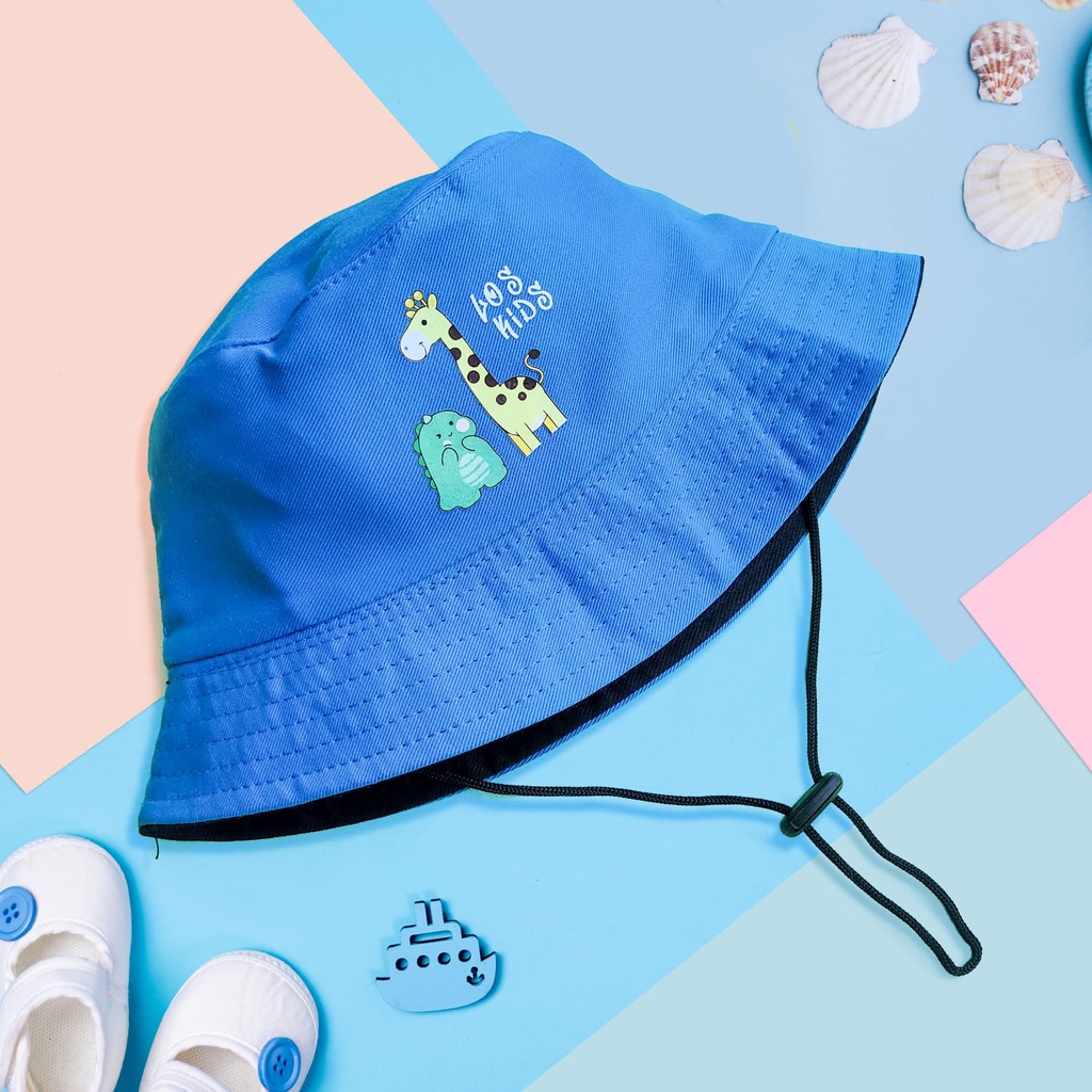 TOPI ANAK BABY KIDS TOPI BUCKET KARAKTER LOSKIDS