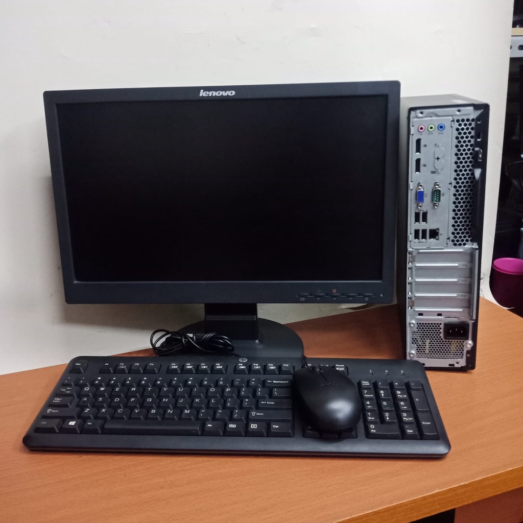 Paket cpu komputer PC Lenovo destop/core i5 6500-3.20ghz-8gb-SSD 256Gb like new