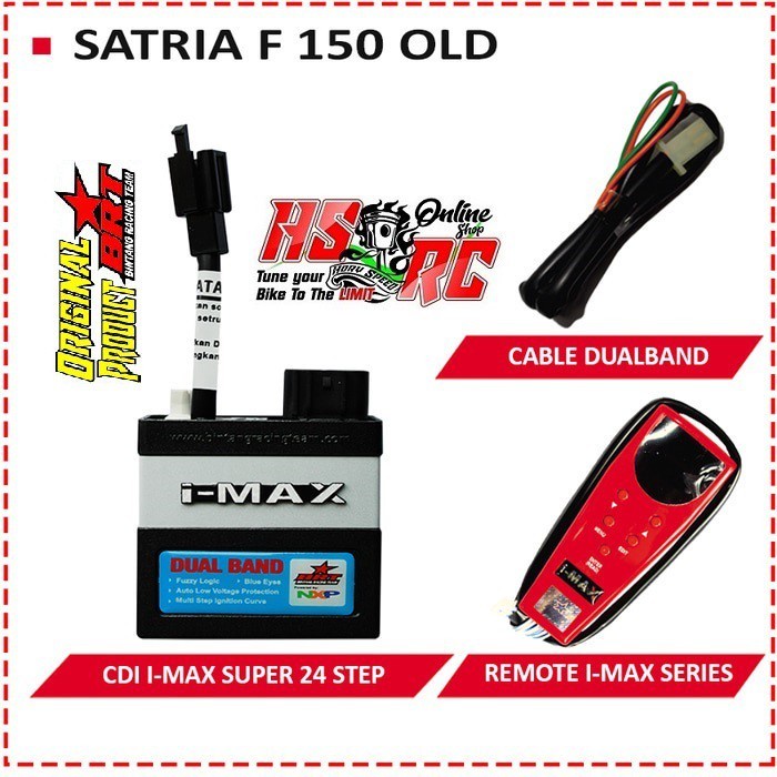 Obral Cdi Racing Brt Imax Super 24 Step Suzuki Satria Fu 150 Karbu