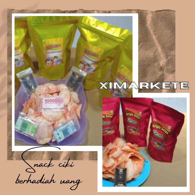 ❖SHOPPING NOW❖ 3PCS SNACK BUCIN [ SNACK BERHADIAH ] SNACK BERHADIAH UANG DAN EMAS SNACK BERHADIAH UA
