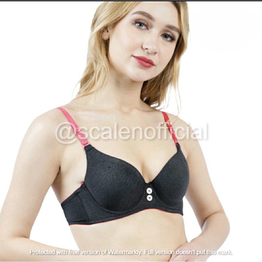 BRA SCALEN 1213 | Push Up Bra Kawat | Dalaman Perempuan | Beha Kawat | BH Wanita | BH Sport
