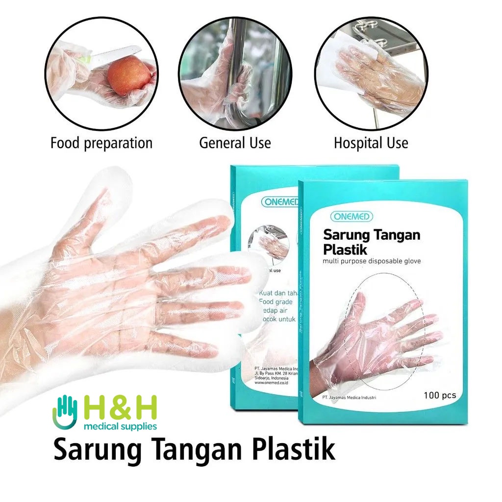 Sarung Tangan Plastik / Glove Plastic / Sarung Tangan Makanan