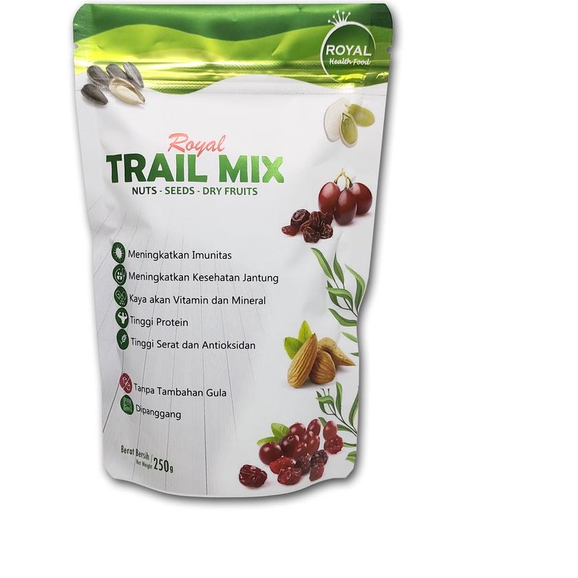 

➻ ROYAL ROASTED/TRAIL Mix FRUITS, NUTS and SEEDS 500 Gr ♝