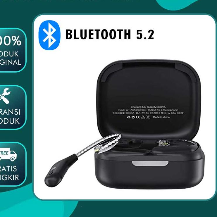 TerbaruKZ AZ09 TWS Bluetooth HD Modul 5.2 Pin C Pin B alt KZ APTX for KZ ZEX KZ ZSN PRO X KZ EDX PRO