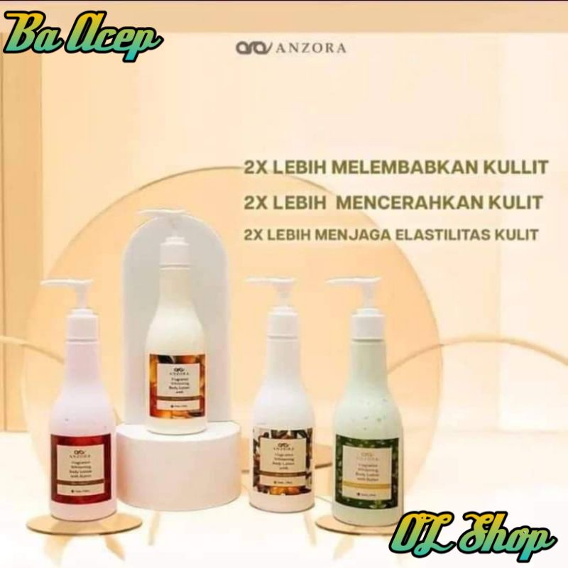ANZORA Fragrance Whitening Body Lotion / ANZORA