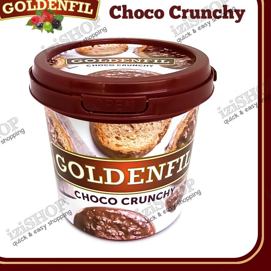 

✵ GOLDENFIL Choco Crunchy - Selai Coklat Renyah Kemasan 1 kg ♜