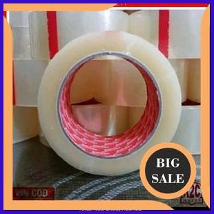 

tools n parts Lakban Bening Transparan 48 MM X 90 Yard Full Kualitas Daimaru 140ZZ3
