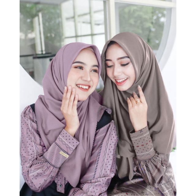 Hijab Segiempat Voal Ultrafine Silk 115x115 cm Original WNJ