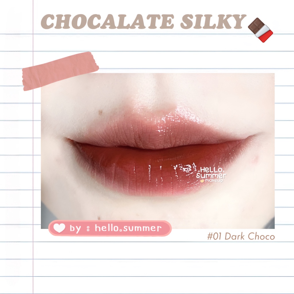 LIPGLOSS Silky Chocolate Velvet Matte Tint Gloss 5.5ml