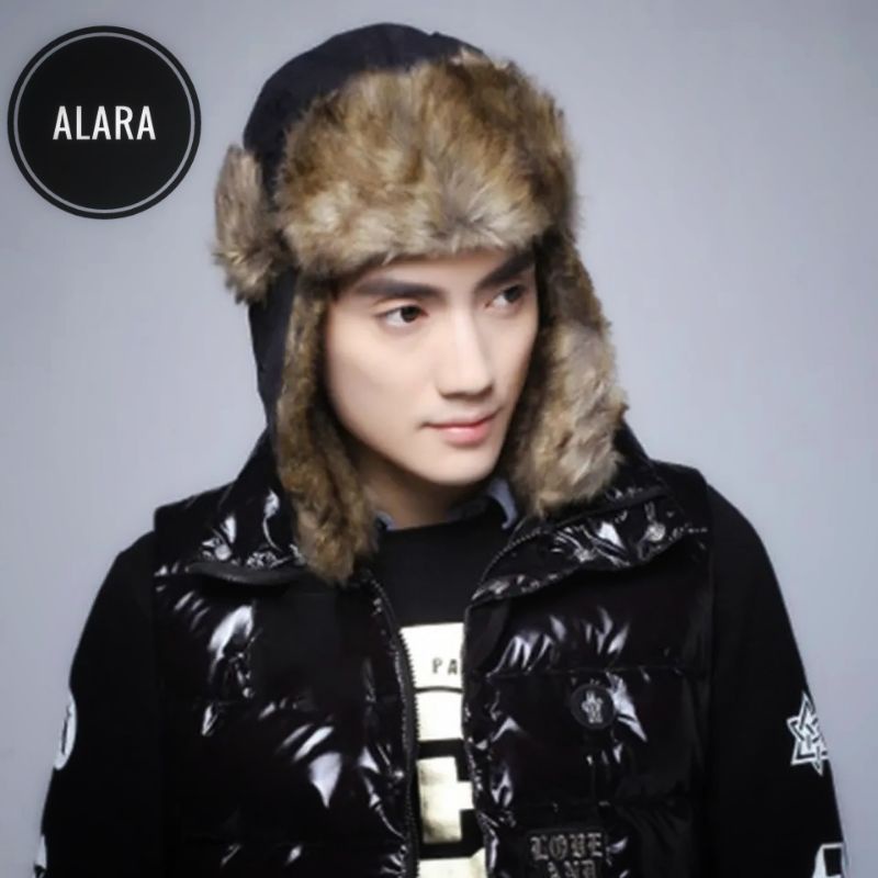 topi bulu topi ushanka bomber import