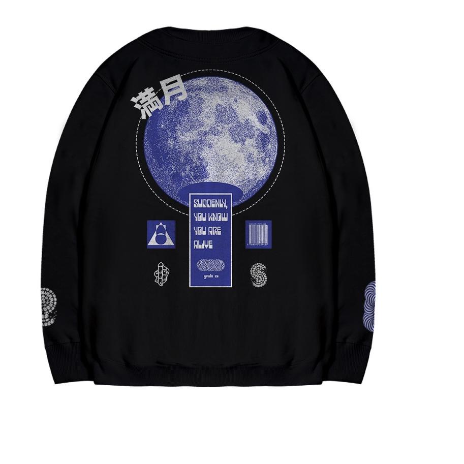 ➻ GRDT Moon Sweatshirt Black ➺