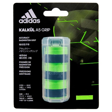 Grip Raket Badminton Raket Tenis Adidas Kalkul A5 Solar Green Isi 3