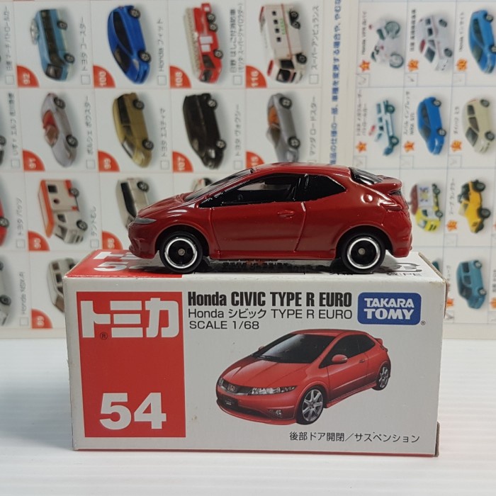 TOMICA TAKARA TOMY 54 HONDA CIVIC TYPE R EURO TERBARU