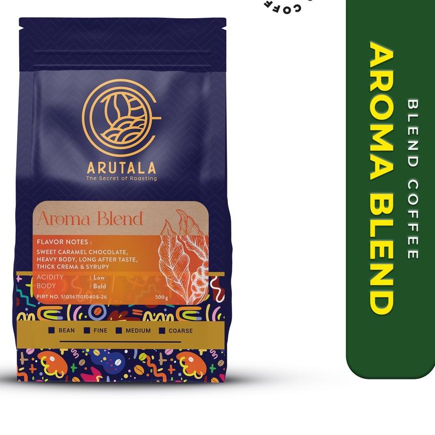 

☺ ARUTALA Kopi Aroma Blend 500 Gram ✥