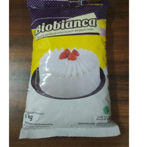 

☏ Biobianca whipped cream @1kg ➩