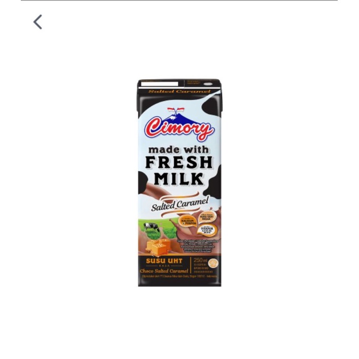 

CIMORY UHT MILK SALTED CARAMEL 25OML