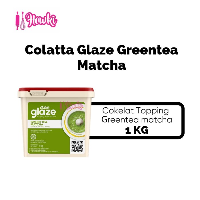 

Glaze Collata Greentea Matcha 1kg
