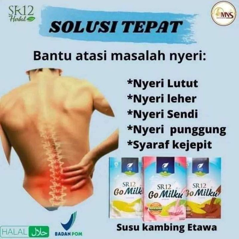 

Go Milku Sr12 Susu Kepadatan Tulang Radang Nyeri Sendi Lutut Pinggang Syaraf Kejepit Asam Urat Reumatik Osteoporosis Tinggi Kalsium Rendah Lemak Tanpa Gula Original Bpom